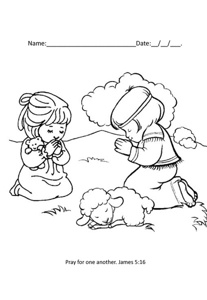 Coloring with Purpose - Prayer
