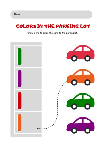 Colors in the Parking Lot