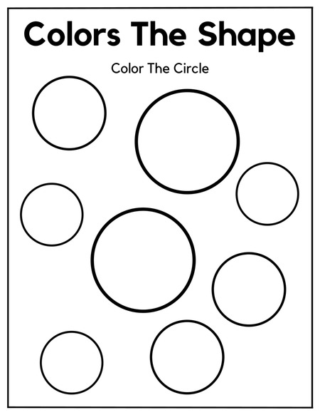 Colors the Shape