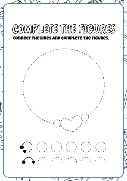 Complete the Figure - Heart
