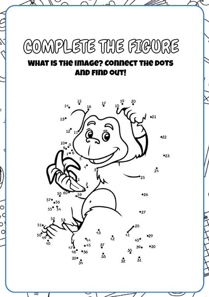 Complete the Figure - Monkey