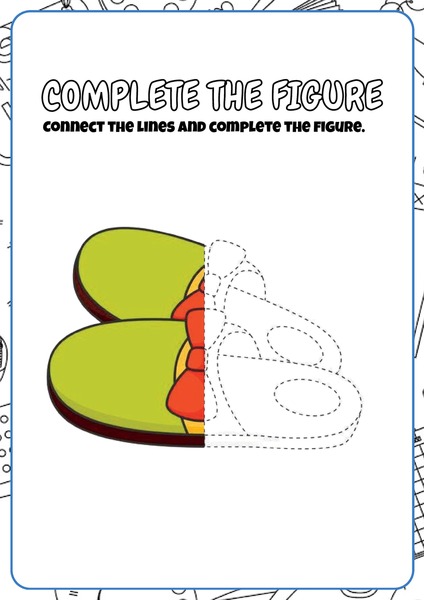 Complete the Figures - Sandals