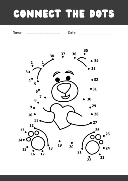 Connect the Dots - Bear
