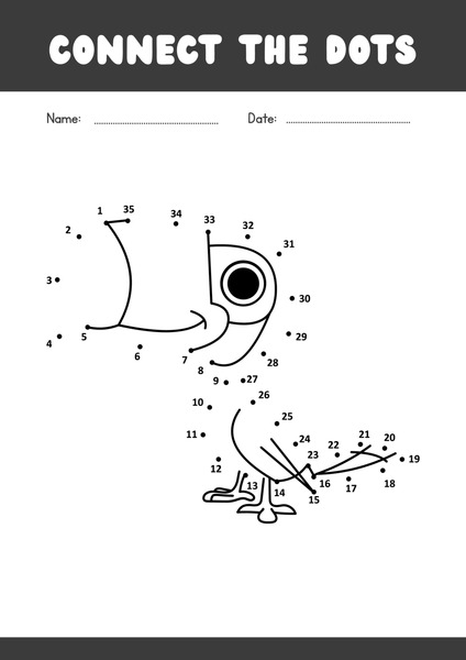 Connect the Dots - Toucan