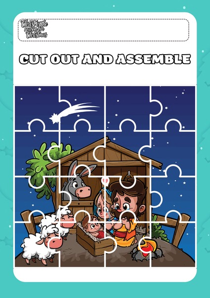 Cut Out And Assemble - Christmas