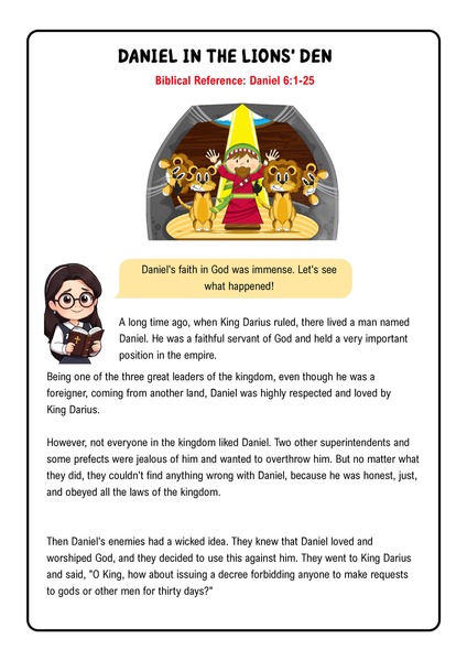 Daniel in the Lion's Den