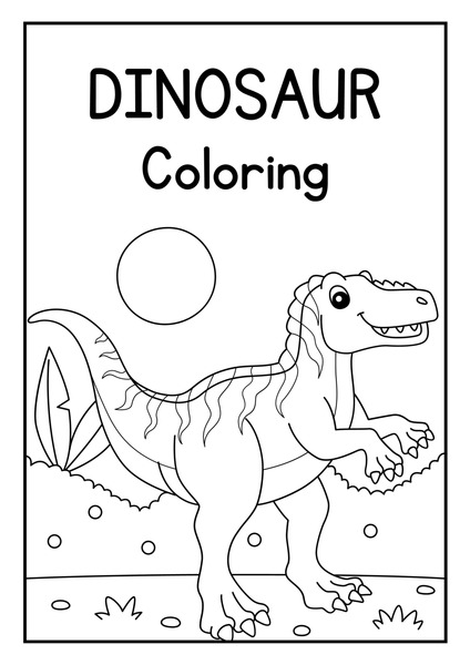 Dinosaur Coloring