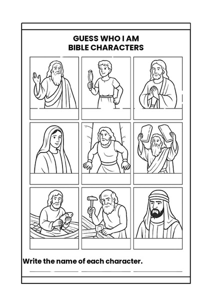 Discover the Bible Characters