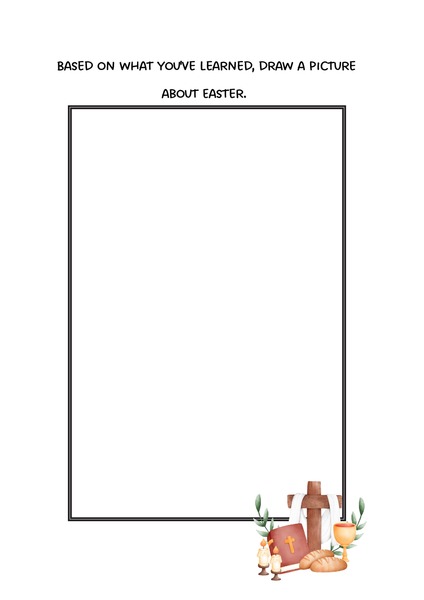 Draw a Picture About Easter