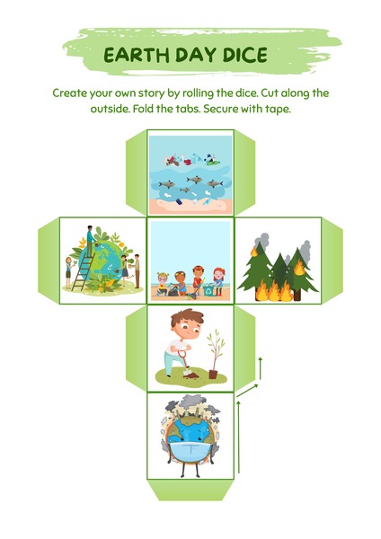 Earth Day Dice