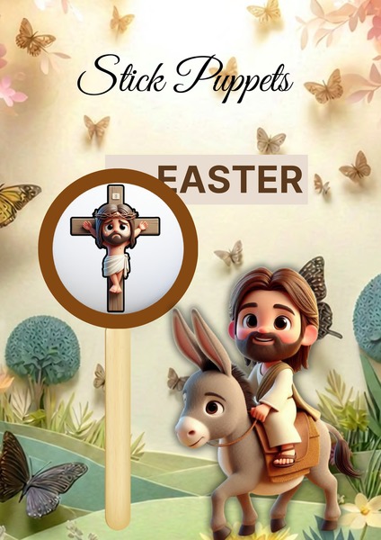 Easter Stick Puppets
