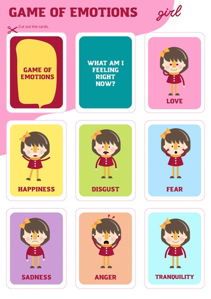 Emotions Game - Girl