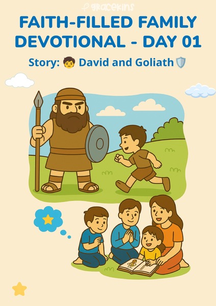 Faith-Filled Family Devotional - 30 Day Journey