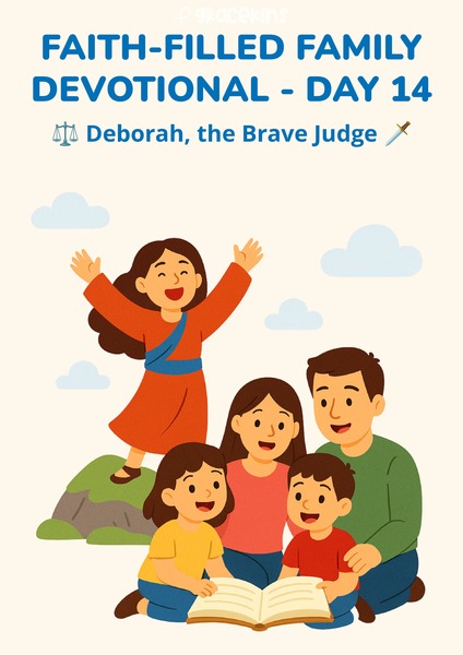 Faith-Filled Family Devotional - Deborah, the Brave Judge