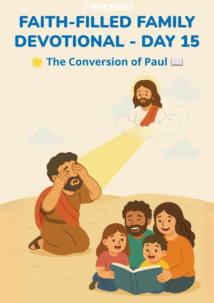 Faith-Filled Family Devotional - The Conversion of Paul