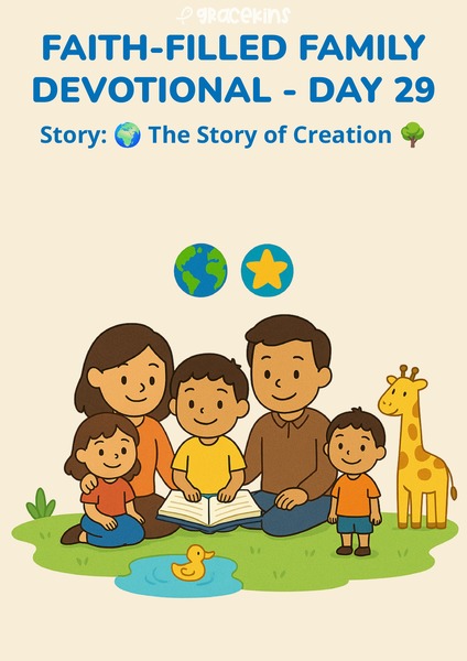 Faith-Filled Family Devotional - The Story of Creation