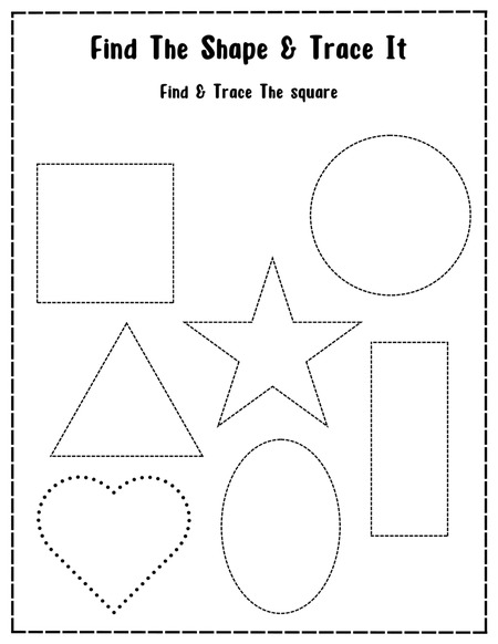 Find the Shape & Trace It