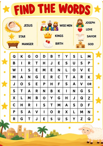 Find the Words - Christmas