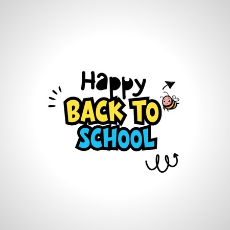 Flashcard - A Happy Back to School