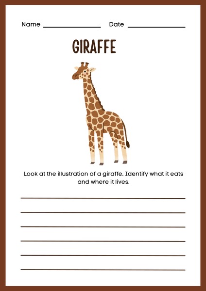 Giraffe Description