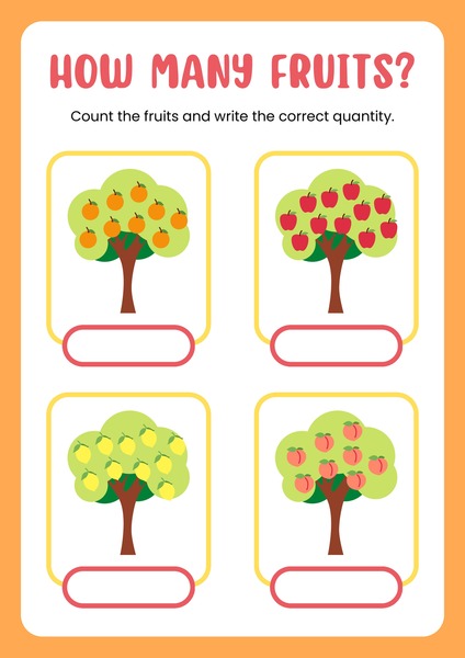 How Many Fruits?
