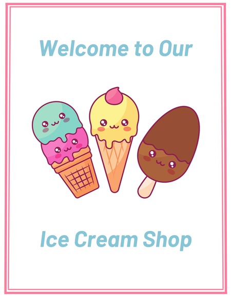 Ice Cream Shop Dramatic Play