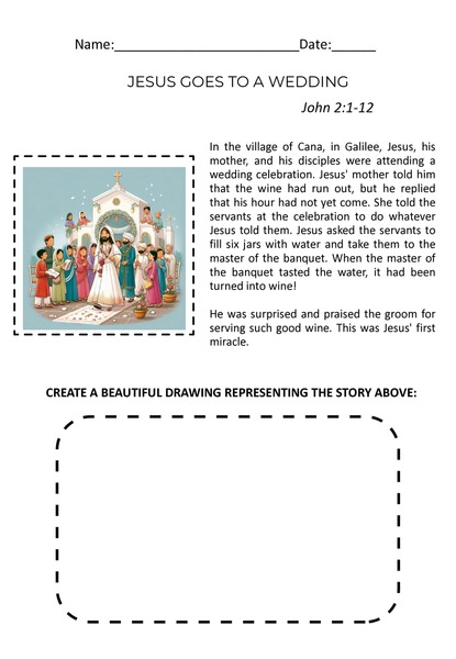 Jesus Goes to a Wedding