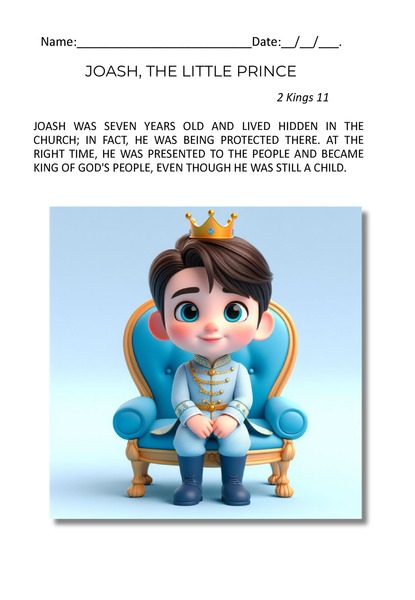 Joash, the Little Prince