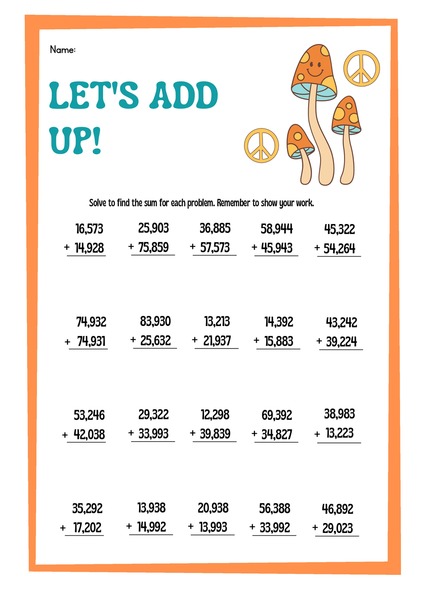 Let's Add Up!