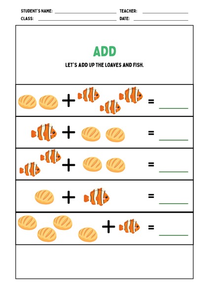 Let's Add Up the Loaves and Fish