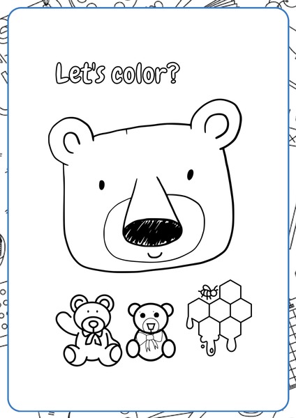Let's Color - Animals and Objects