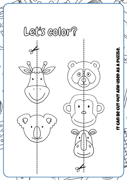 Let's Color - Animals