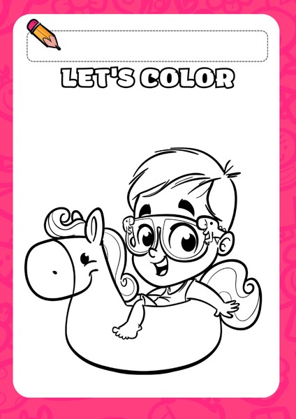 Let's Color - Children's Week v.14
