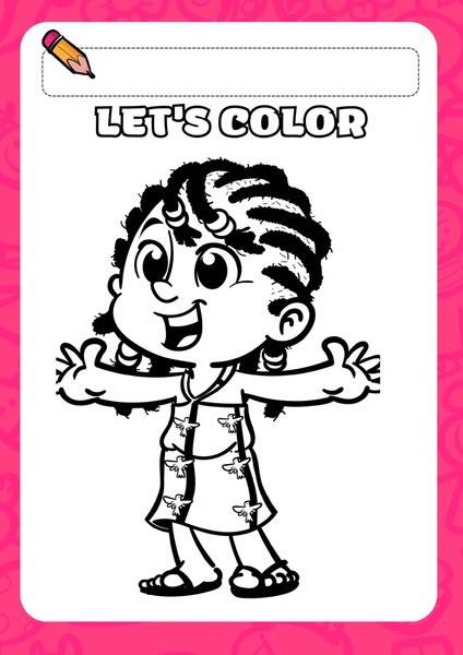 Let's Color - Children's Week v.6