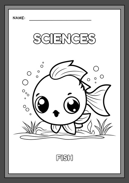 Let's Color - Fish