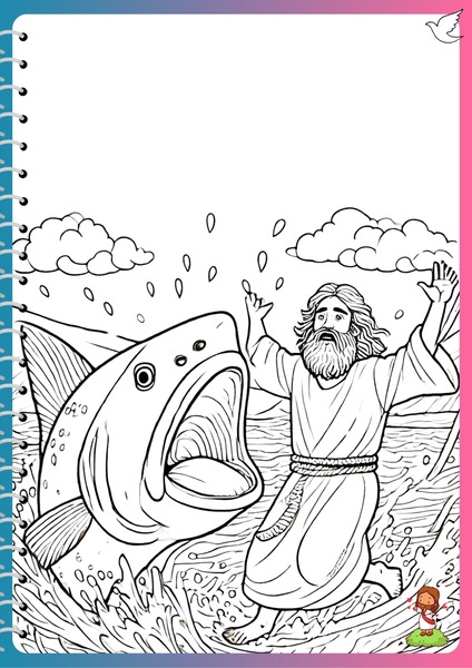 Let's Color - Jonah