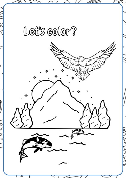 Let's Color - Nature