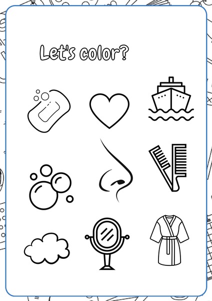 Let's Color - Objects