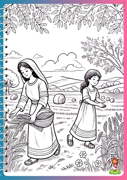 Let's Color - The Harvest