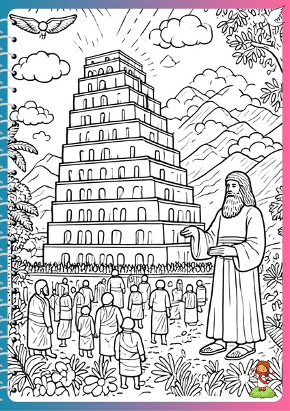 Let's Color - The Tower of Babel