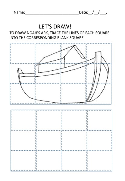 Let's Draw - Noah's Ark