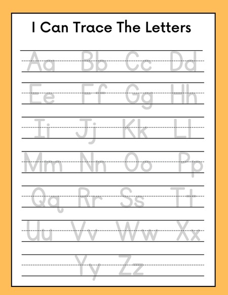 Letter Practice Worksheets v.2