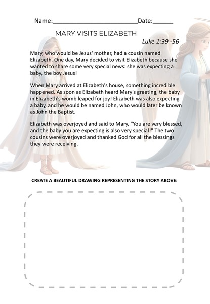 Mary Visits Elizabeth