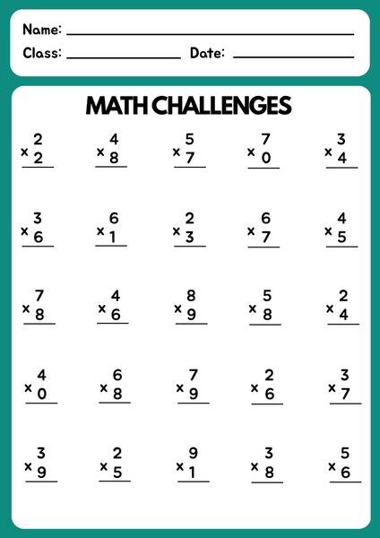 Math Challenges v.2