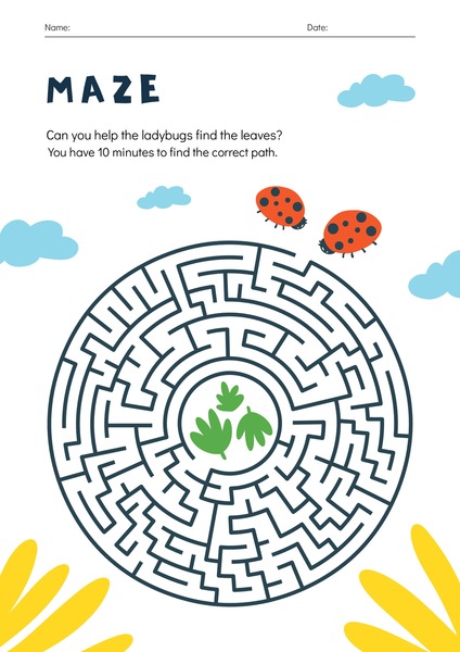Maze - Ladybugs