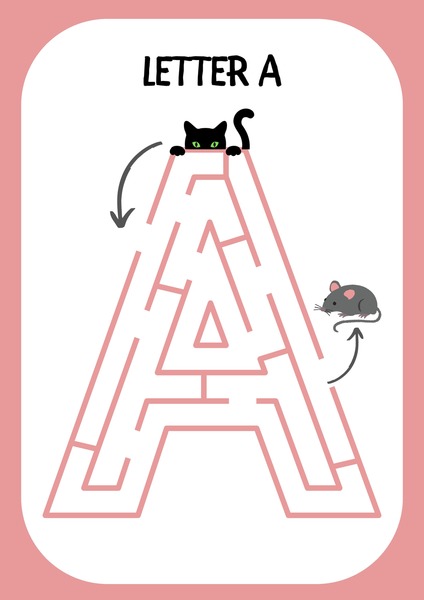 Maze - Letter A