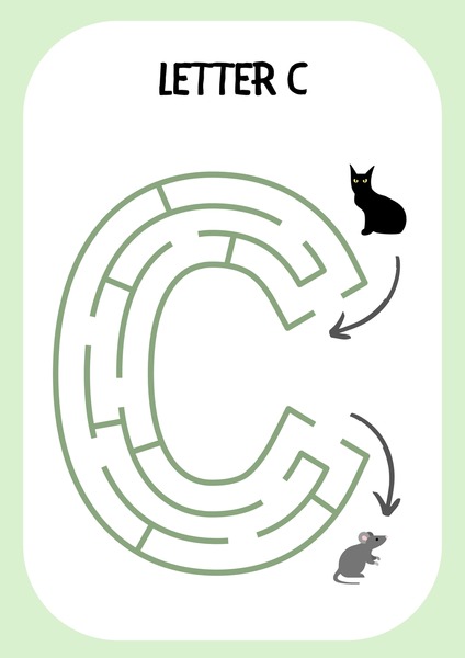 Maze - Letter C