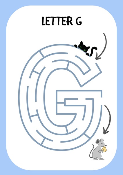 Maze - Letter G