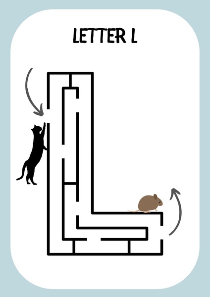 Maze - Letter L