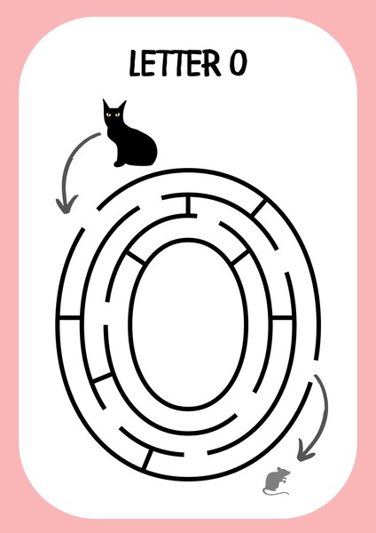 Maze - Letter O
